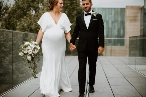 Dancing in the Flowers at the Columbus Museum of Art Best Wedding Florist Ohio