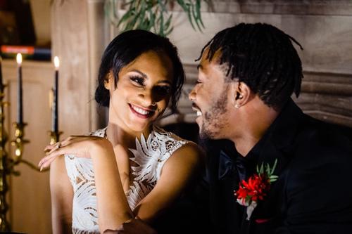 A Moody, Romantic Styled Shoot at Beverly Mansion Best Wedding Florist Ohio