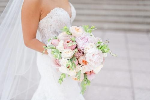 Erin & John's Glamorous Athletic Club of Columbus Wedding Best Wedding Florist Ohio
