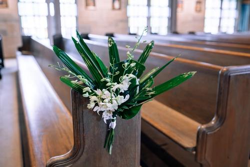 Modern Tropical Florals for Ben & Paulina at High Line Car House Best Wedding Florist Ohio