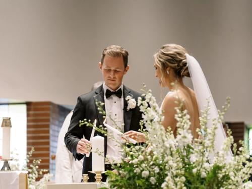 Celebrating Charlotte & Tim at The Fives Best Wedding Florist Ohio