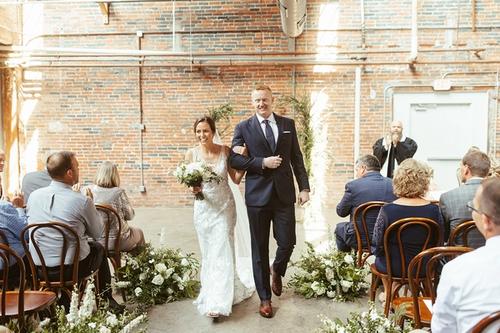 Michelle & Brad's Whimsical Botanicals at Strongwater Best Wedding Florist Ohio