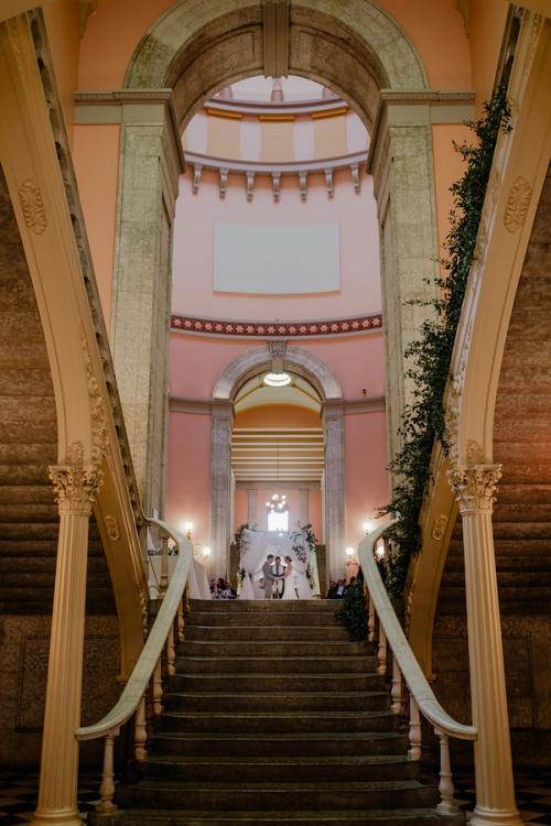 Statehouse Elegance for Erin and Gavin Best Wedding Florist Ohio