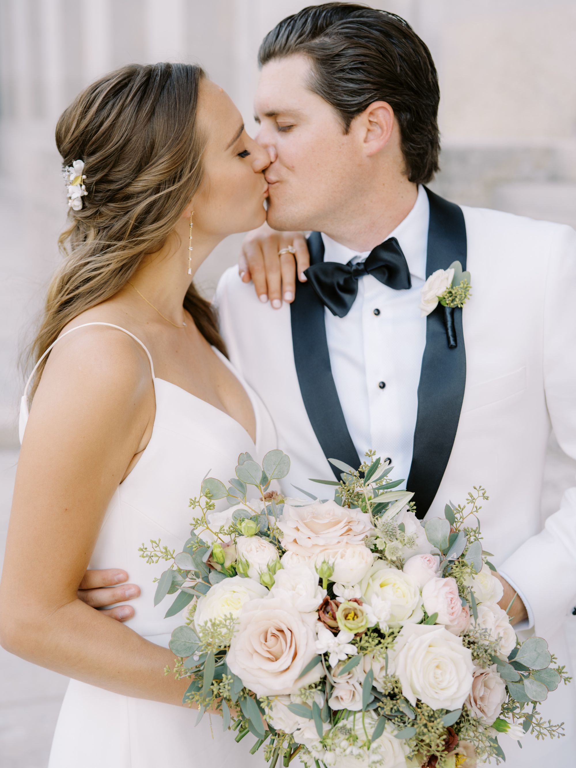 Columbus Ohio Wedding Flowers Kelsey & Michael's BlackTie Vow Renew