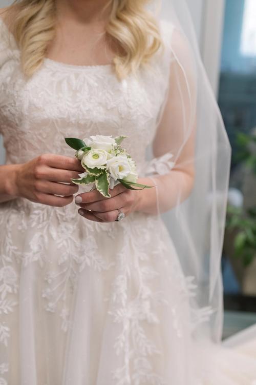 Mitchell and Claire's Bountiful Hydrangea and Peony-Filled Florals Best Wedding Florist Ohio