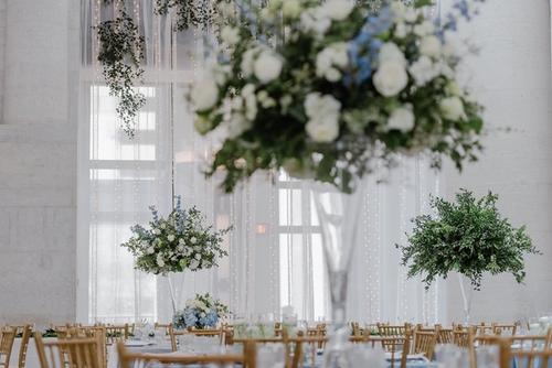 Statehouse Elegance for Erin and Gavin Best Wedding Florist Ohio