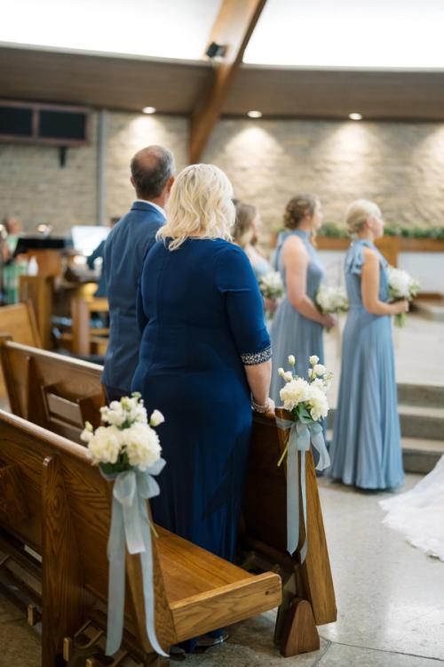 Mitchell and Claire's Bountiful Hydrangea and Peony-Filled Florals Best Wedding Florist Ohio