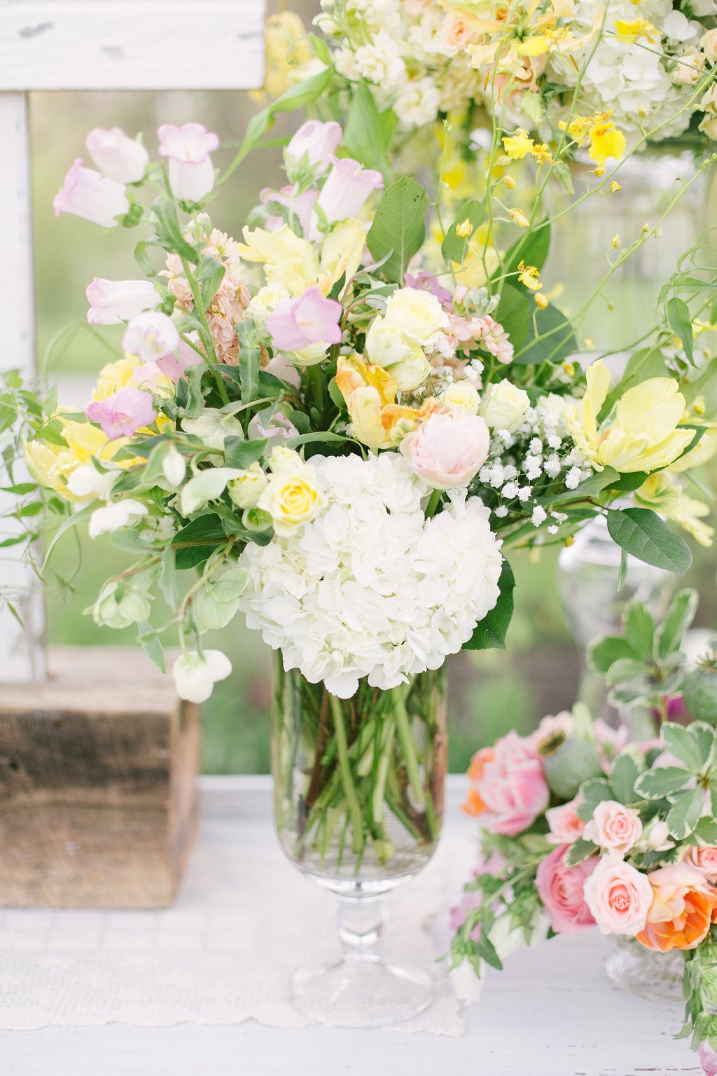 Jorgensen Farms Wedding flower vase