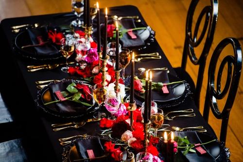 A Moody, Romantic Styled Shoot at Beverly Mansion Best Wedding Florist Ohio