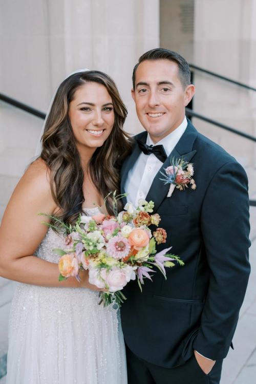 Nicole and David's Mountain Meadow-Styled Celebration Best Wedding Florist Ohio
