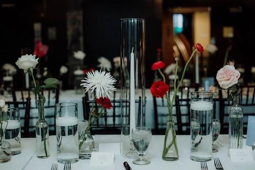 A Modern Valentine Wedding at Post 4 Best Wedding Florist Ohio