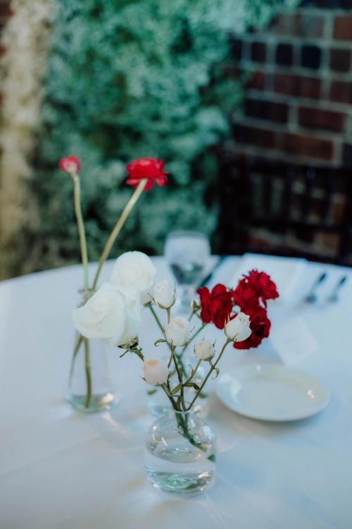 A Modern Valentine Wedding at Post 4 Best Wedding Florist Ohio