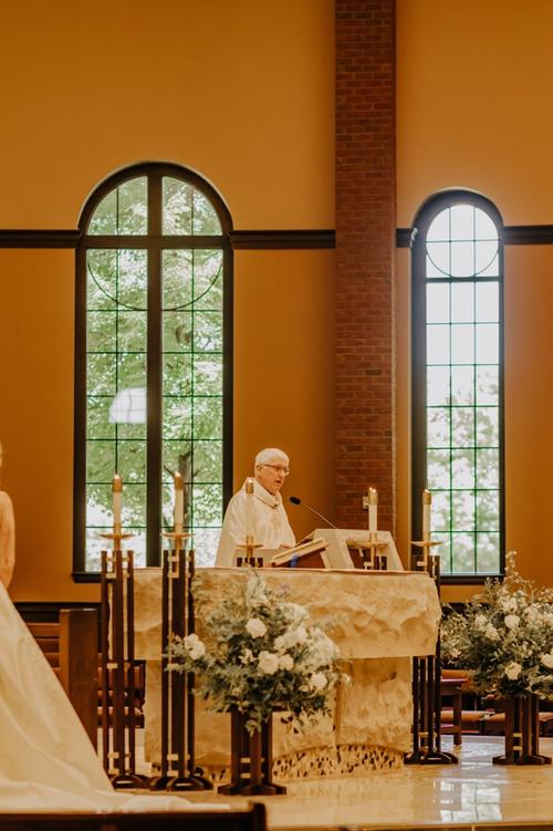 Dottie and Patrick's Celebration at Church of the Resurrection and the Athletic Club of Columbus Best Wedding Florist Ohio