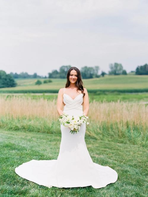 Hayden and Klare's Artistic Garden Party at Magnolia Best Wedding Florist Ohio