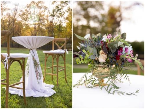 A Romantic, Aisle & Co. Wedding Situated at a Private Barn in Powell, Ohio Best Wedding Florist Ohio