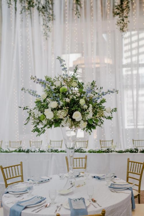 Statehouse Elegance for Erin and Gavin Best Wedding Florist Ohio