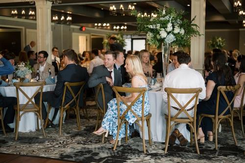 Mitchell and Claire's Bountiful Hydrangea and Peony-Filled Florals Best Wedding Florist Ohio