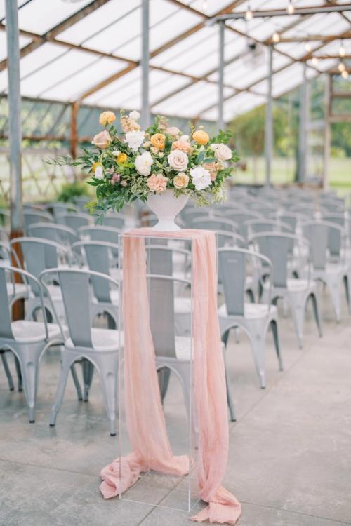 Nicole and Ben's Dreamy Florals at Jorgensen Farms Oak Grove Best Wedding Florist Ohio