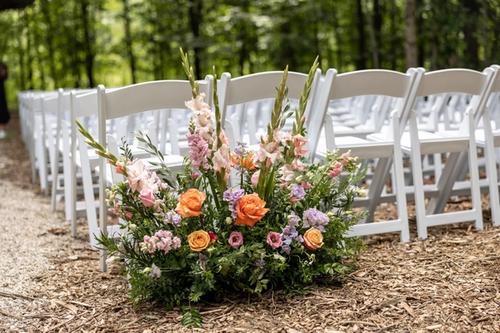 Cathy & Ken at Retreat 21's New Venue Best Wedding Florist Ohio