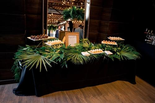 Modern Tropical Florals for Ben & Paulina at High Line Car House Best Wedding Florist Ohio