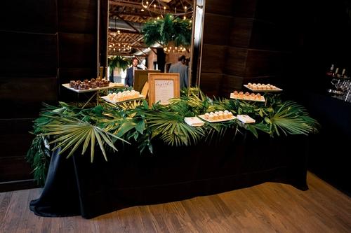 Modern Tropical Florals for Ben & Paulina at High Line Car House Best Wedding Florist Ohio