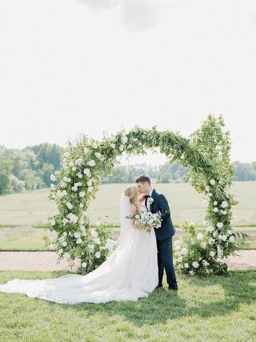 Amongst the Flowers at Magnolia Hill with Meg & Alex Best Wedding Florist Ohio