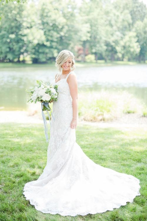 Bonnie and Joey's Clean Whites with a Touch of Something Blue at the Columbus Museum of Art Best Wedding Florist Ohio