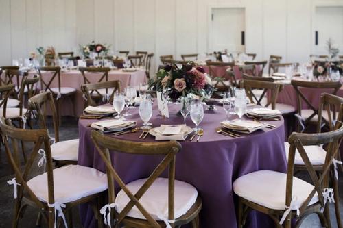 Natural, Mauve-Toned Florals at Magnolia Hill Farm Best Wedding Florist Ohio