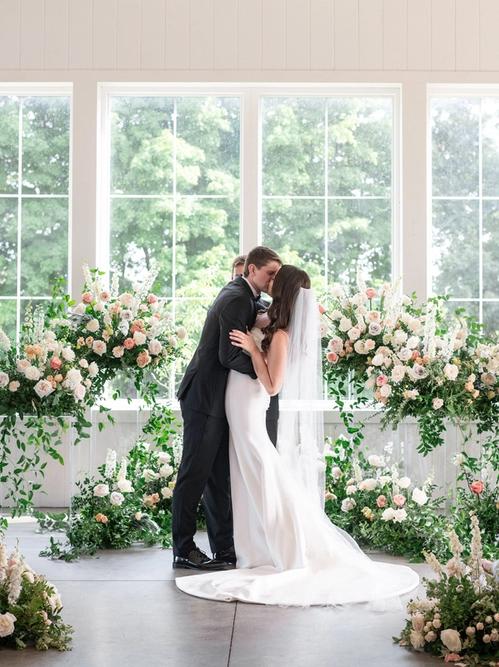 Hayden and Klare's Artistic Garden Party at Magnolia Best Wedding Florist Ohio