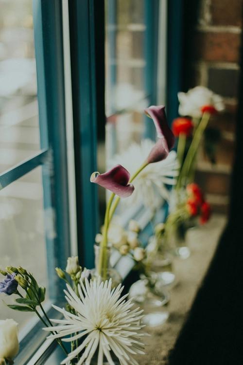 A Modern Valentine Wedding at Post 4 Best Wedding Florist Ohio