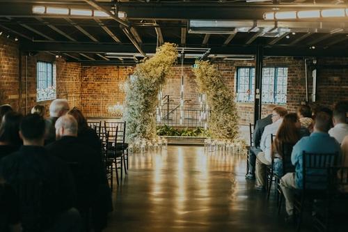 A Modern Valentine Wedding at Post 4 Best Wedding Florist Ohio