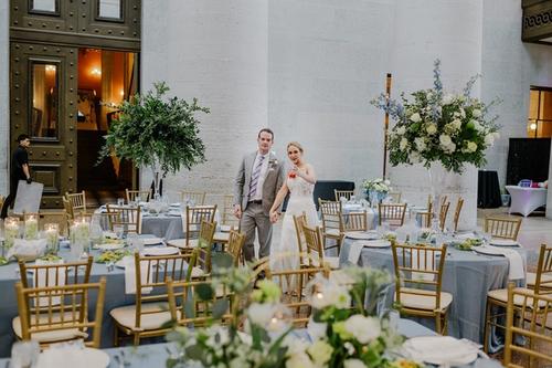 Statehouse Elegance for Erin and Gavin Best Wedding Florist Ohio