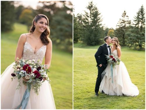 A Romantic, Aisle & Co. Wedding Situated at a Private Barn in Powell, Ohio Best Wedding Florist Ohio