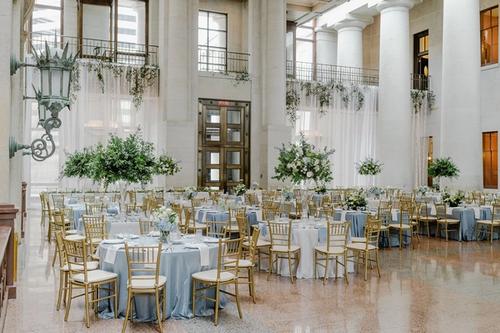 Statehouse Elegance for Erin and Gavin Best Wedding Florist Ohio