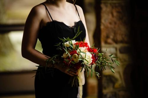 A Moody, Romantic Styled Shoot at Beverly Mansion Best Wedding Florist Ohio