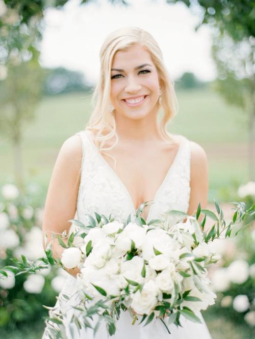 Amongst the Flowers at Magnolia Hill with Meg & Alex Best Wedding Florist Ohio