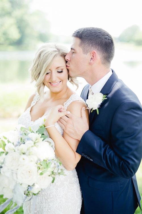 Bonnie and Joey's Clean Whites with a Touch of Something Blue at the Columbus Museum of Art Best Wedding Florist Ohio