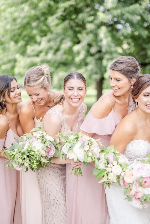 Erin & John's Glamorous Athletic Club of Columbus Wedding Best Wedding Florist Ohio