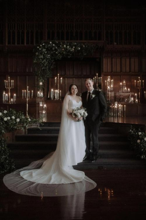 Haley & Warren's Magical Wedding at The Bluestone Best Wedding Florist Ohio