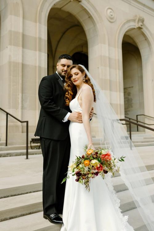 April Blooms at the Columbus Museum of Art Best Wedding Florist Ohio