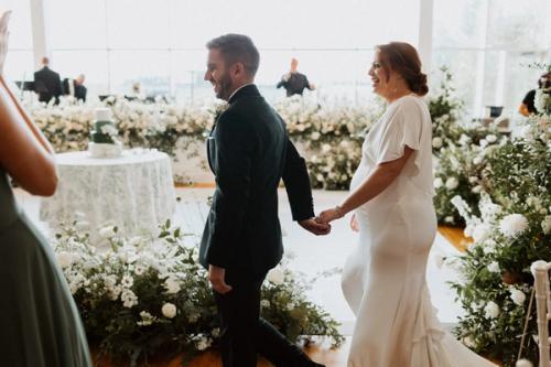 Dancing in the Flowers at the Columbus Museum of Art Best Wedding Florist Ohio