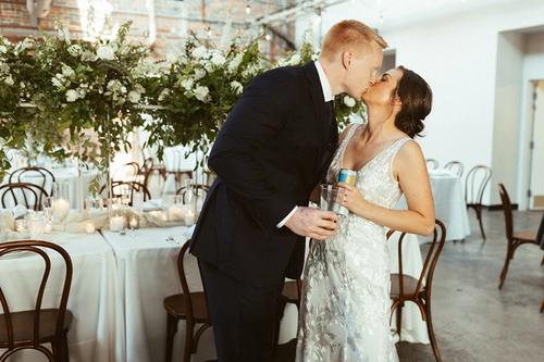 Michelle & Brad's Whimsical Botanicals at Strongwater Best Wedding Florist Ohio