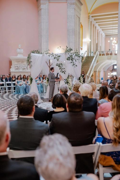 Statehouse Elegance for Erin and Gavin Best Wedding Florist Ohio