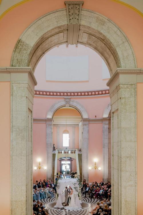Statehouse Elegance for Erin and Gavin Best Wedding Florist Ohio