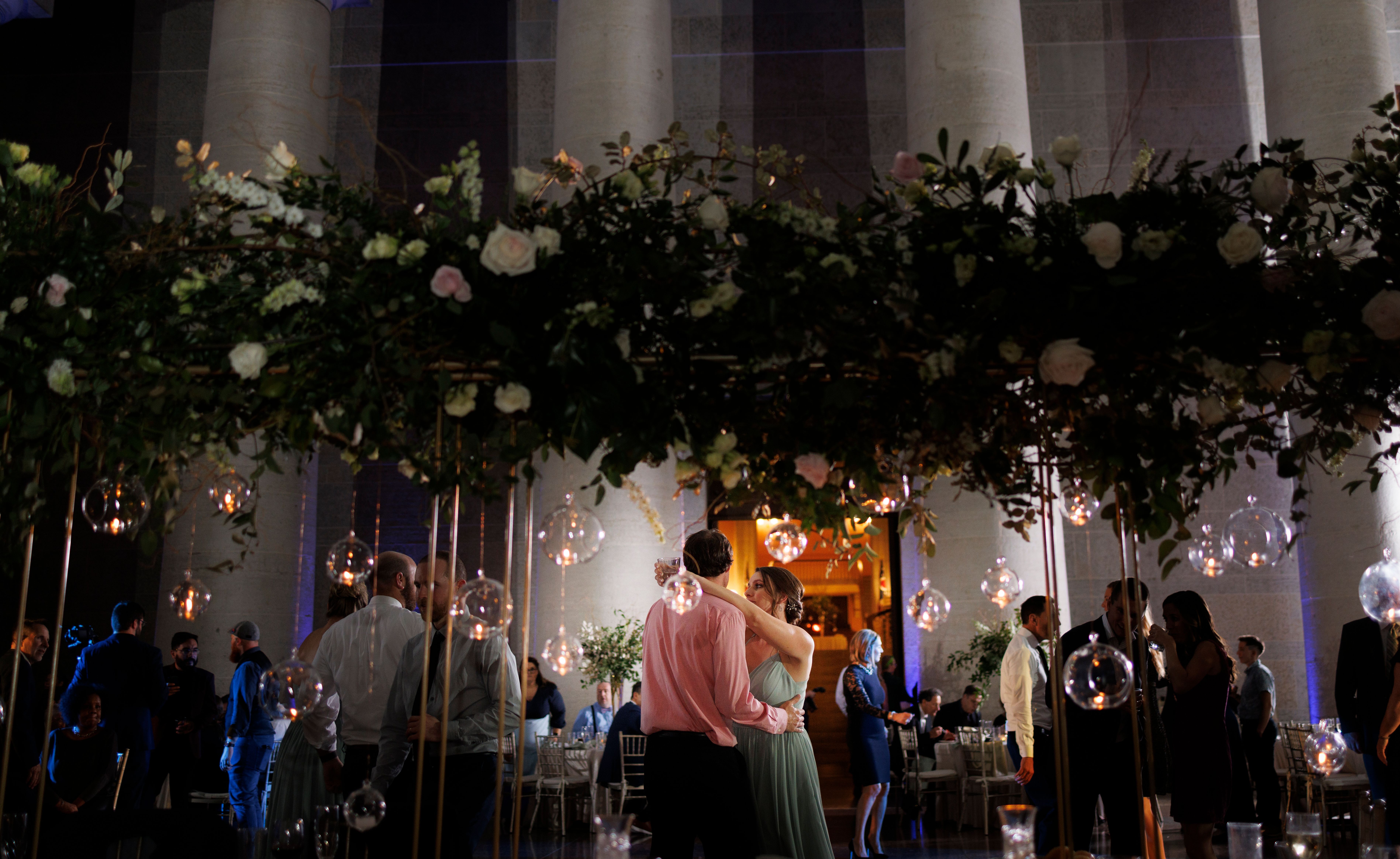 Kelly and Drew's Elegant Day at the Ohio Statehouse Best Wedding Florist Ohio