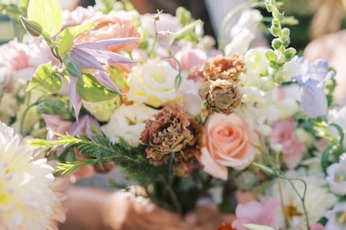 Nicole and David's Mountain Meadow-Styled Celebration Best Wedding Florist Ohio