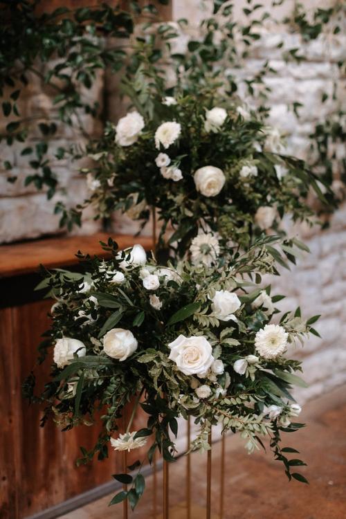 Lisa & Ryan's September Day at The Vue Best Wedding Florist Ohio