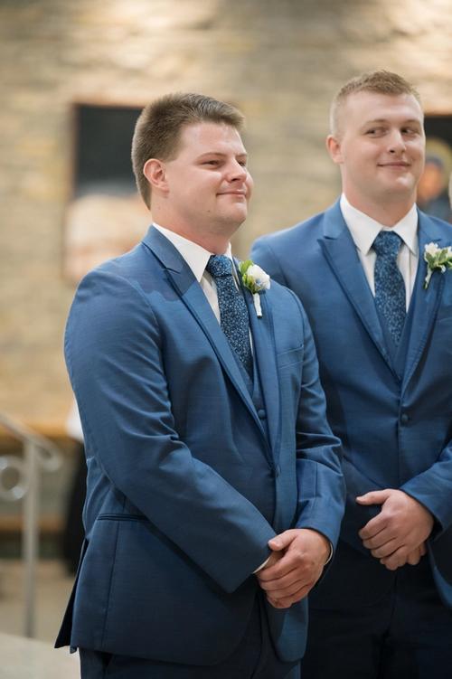 Mitchell and Claire's Bountiful Hydrangea and Peony-Filled Florals Best Wedding Florist Ohio