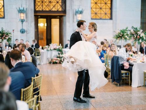 Abby & Joe's Marriage at St. Joseph's Cathedral Best Wedding Florist Ohio