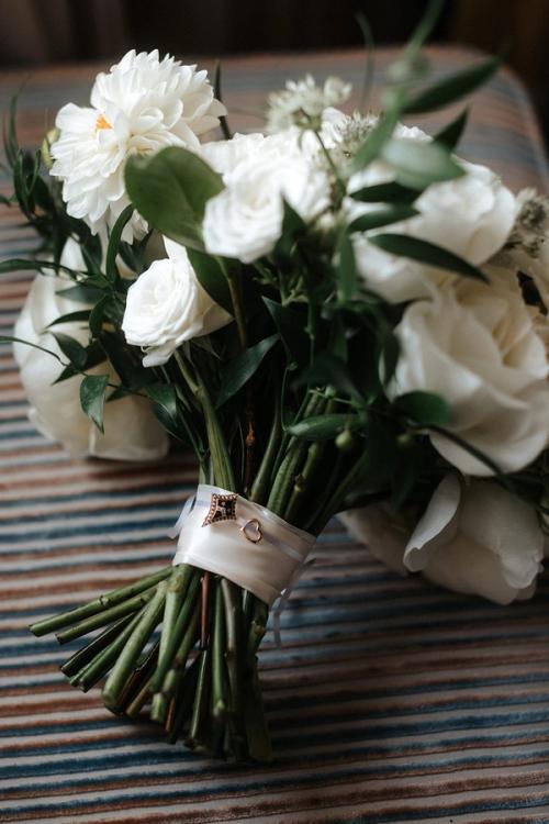Lisa & Ryan's September Day at The Vue Best Wedding Florist Ohio